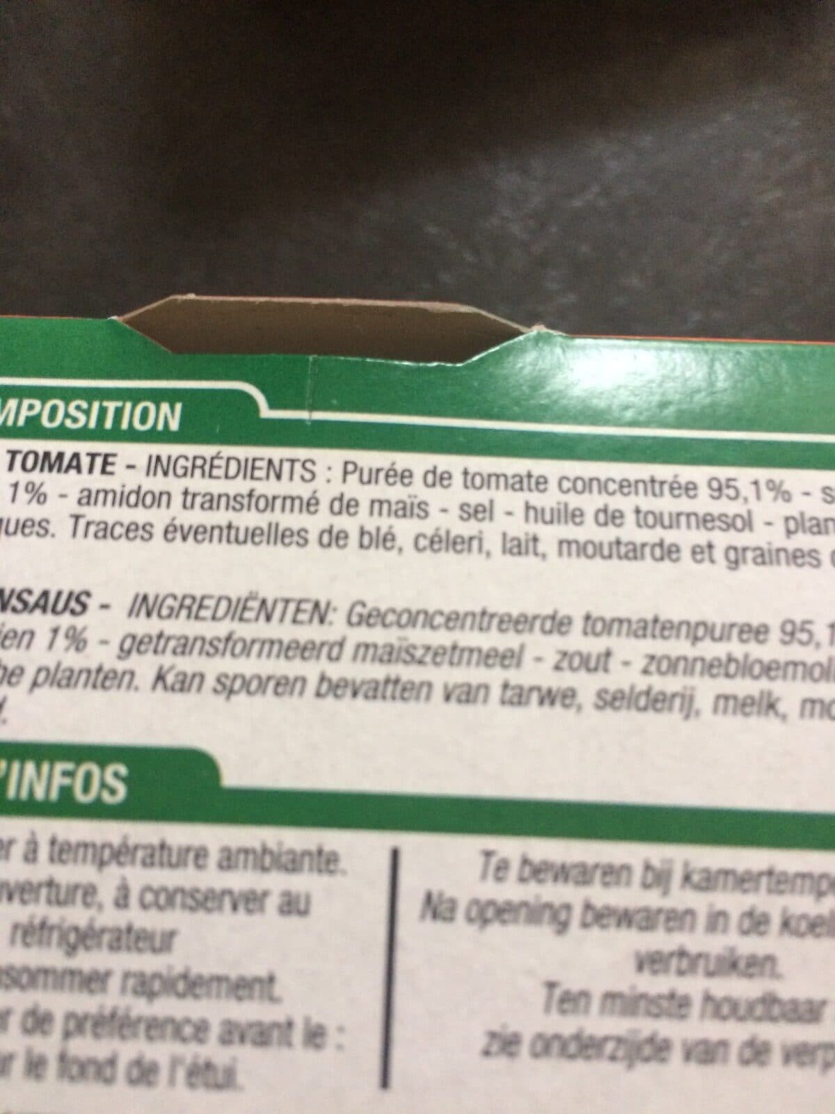 Cora Sauce Aux Tomates Fraches packshot