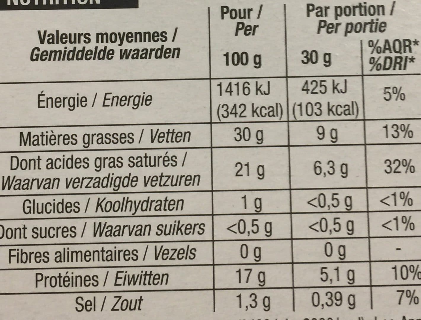 Cora Petit Brie packshot