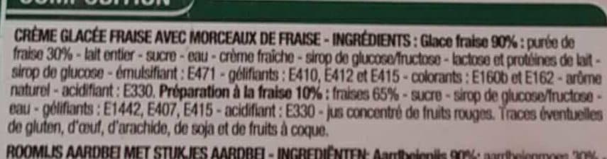 Cora Crème glacée Fraise packshot