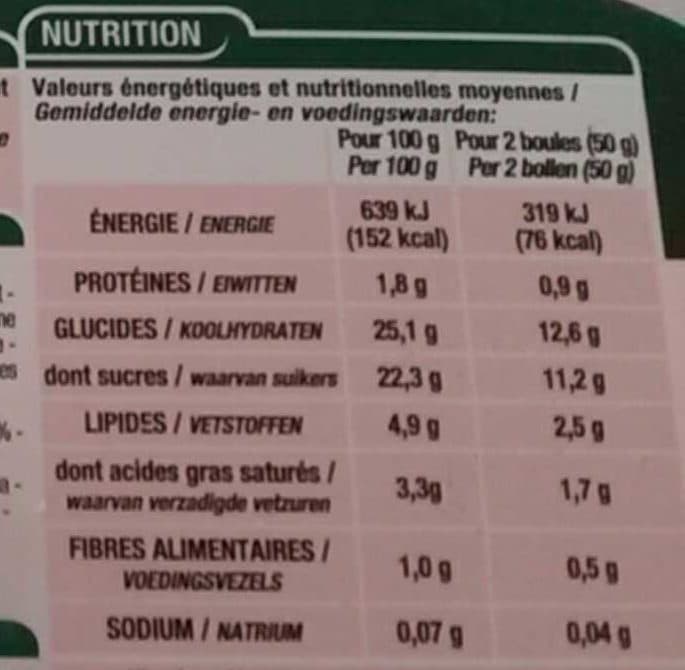 Cora Crème glacée Fraise packshot