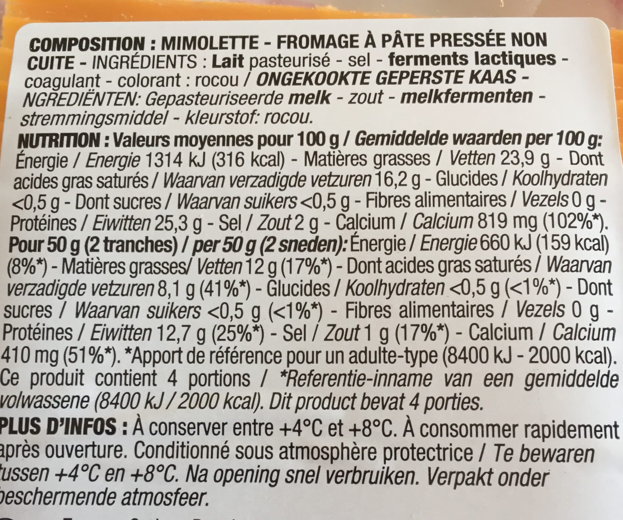 Cora Tranchettes de milolette packshot