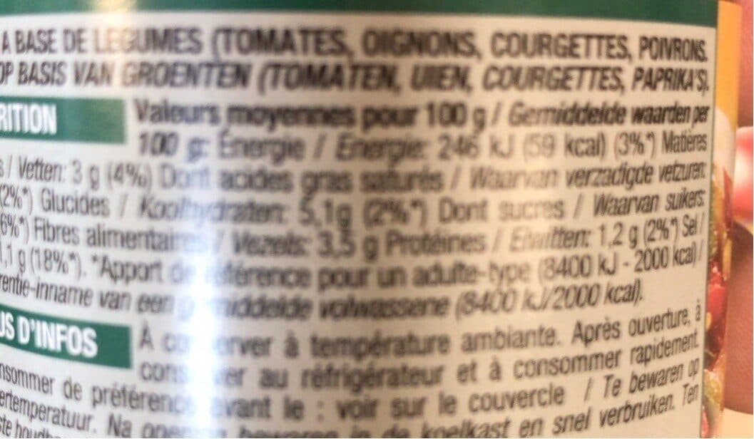 Cora Sauce Basquaise, Bocal De 350 Grammes, Marque Cora packshot