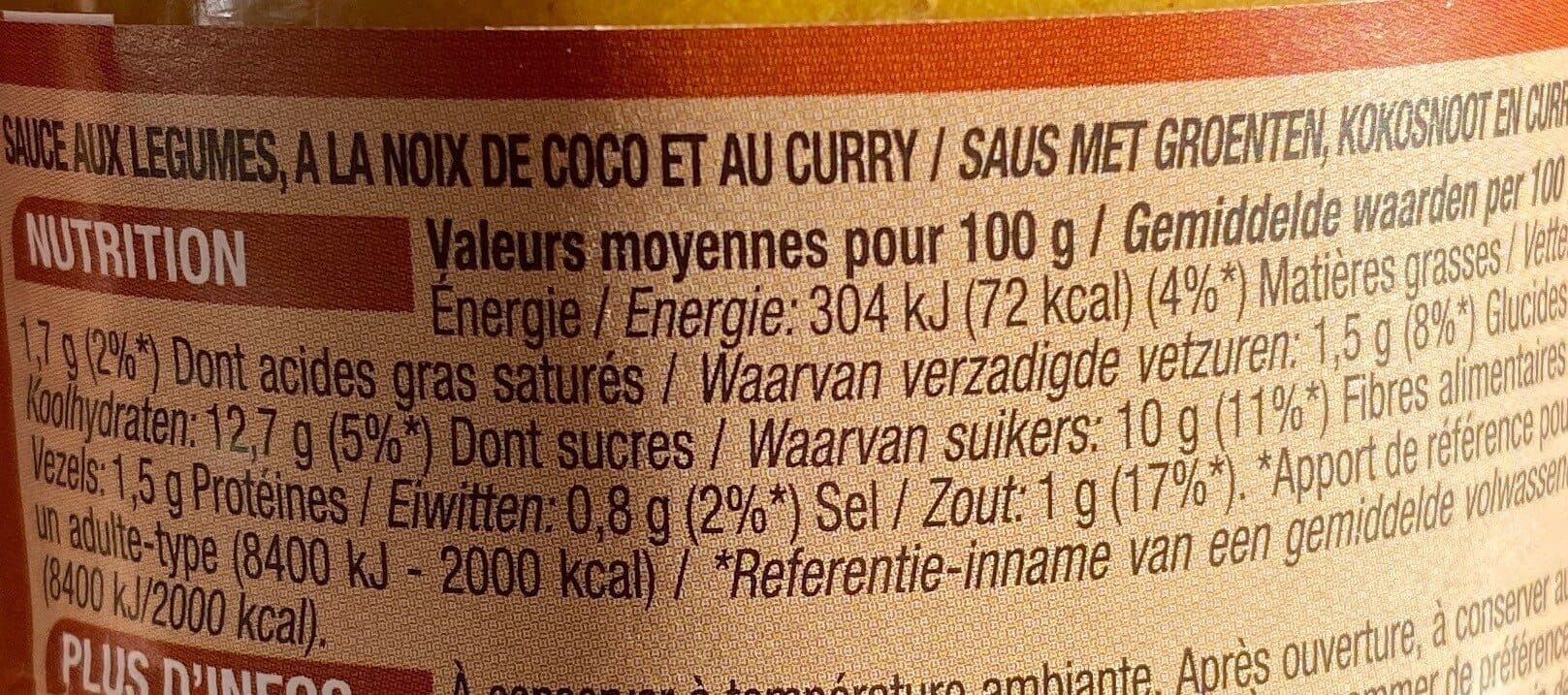 Cora Sauce Curry Cora packshot