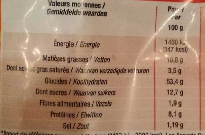 Cora Pains au lait (x 10) aux oeufs frais 350 g packshot