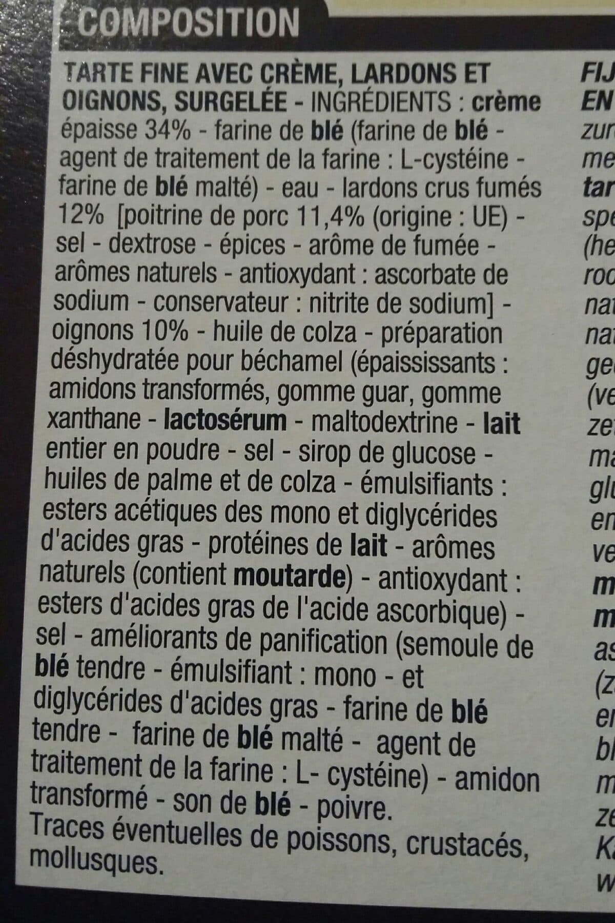 Cora Tarte Flambée Alsacienne, 2 Fois 250 Grammes, Marque Cora packshot