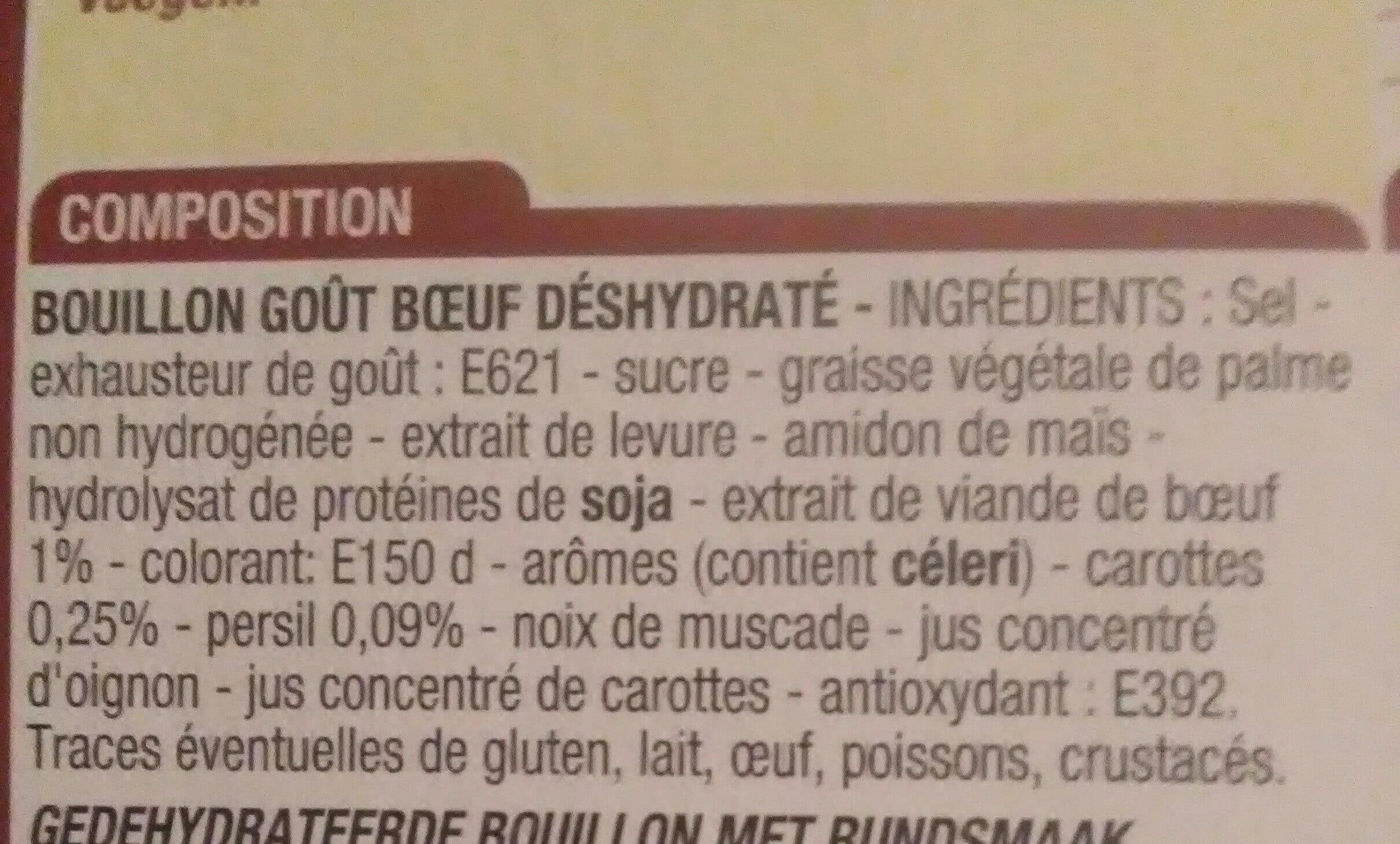 Cora Bouillon goût boeuf packshot