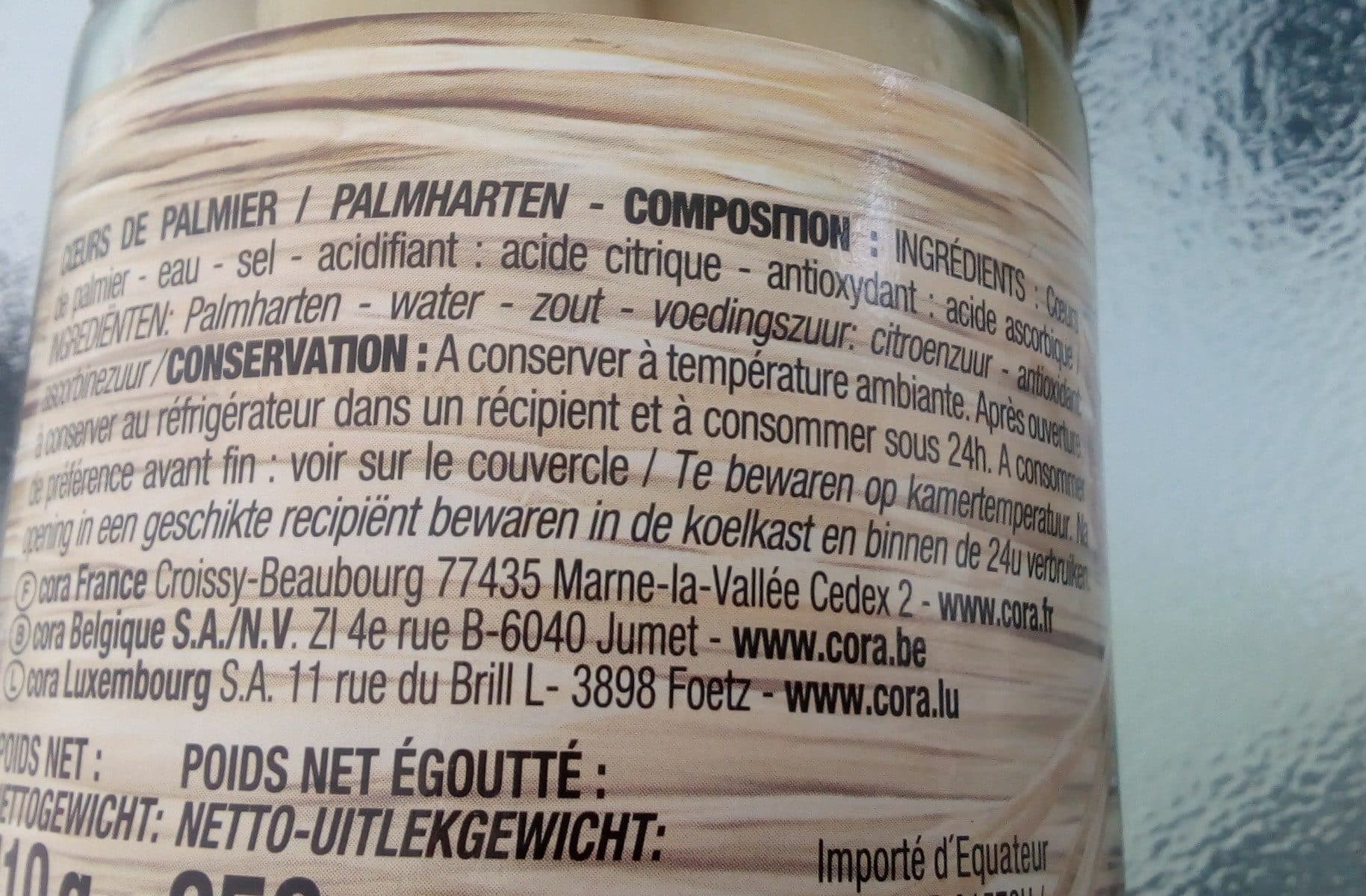 Cora Coeurs de Palmier - Palmharten packshot