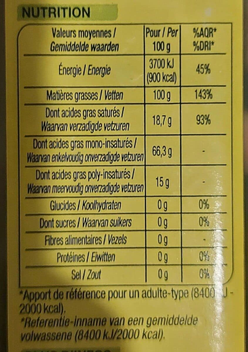 nature bio Huile olive vierge extraite a froid packshot