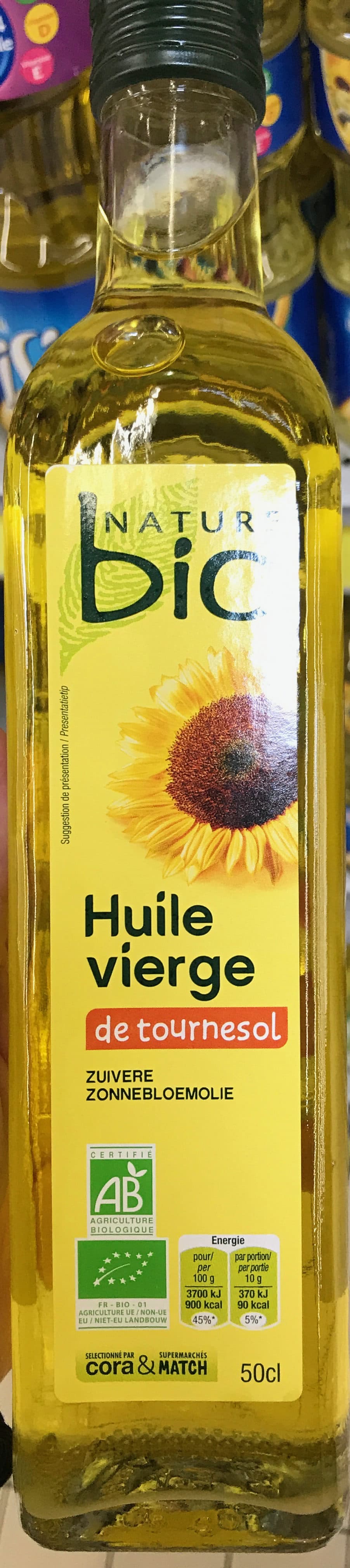 Nature Bio Huile Vierge De Tournesol - Derniers Stocks packshot