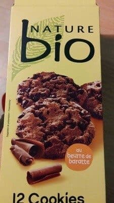 Nature bio 12 Cookies tout chocolat packshot
