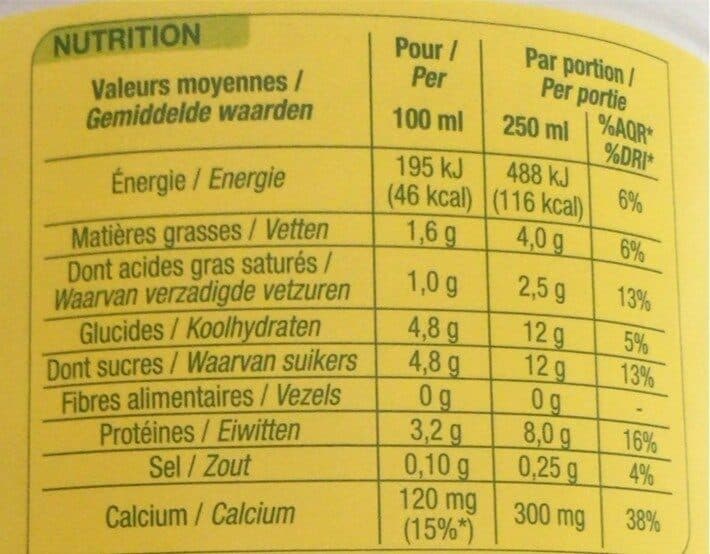 Cora Lait Uht Demi écrémé, Bio, 6 Fois 1 Litre, Marque Cora packshot