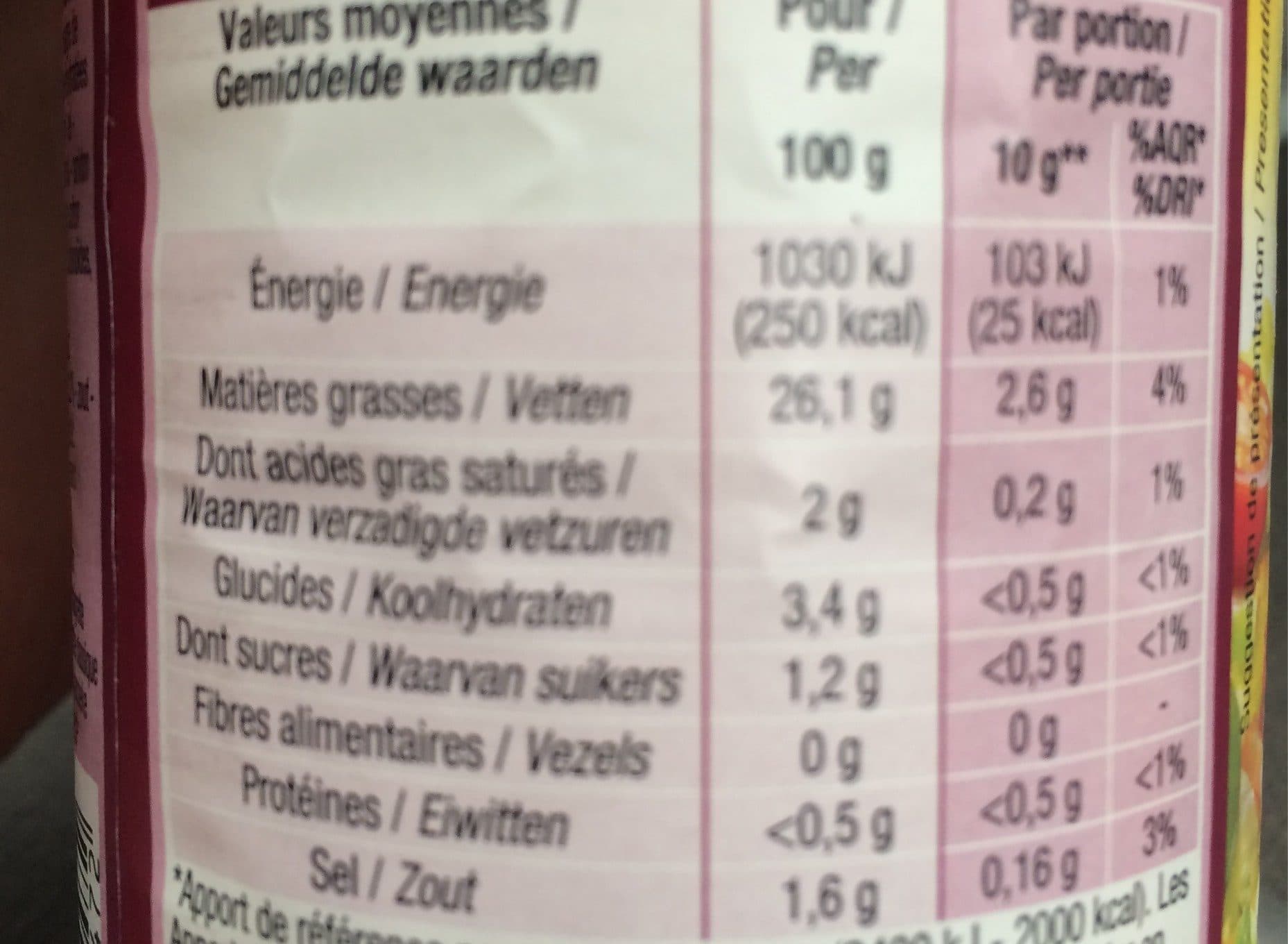 Cora Vinaigrette Aux échalotes packshot