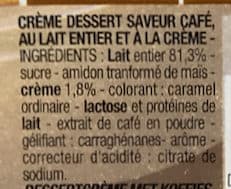 Cora Crème dessert saveur café packshot