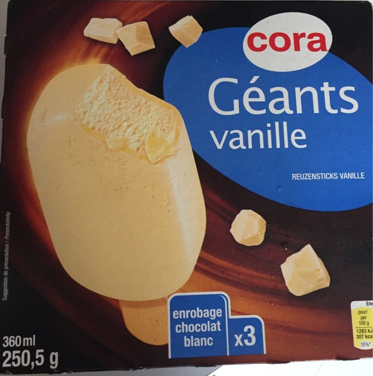 Cora Geants vanille packshot