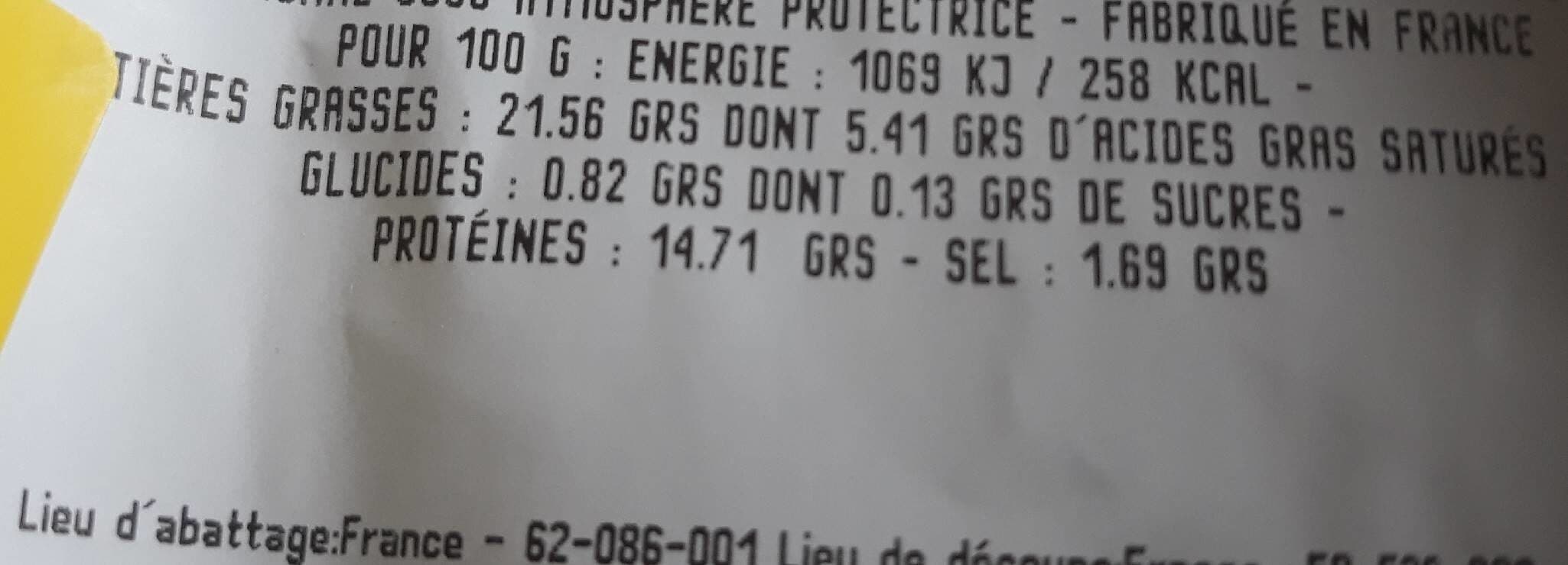 Laurent Bocquet Haché américain packshot