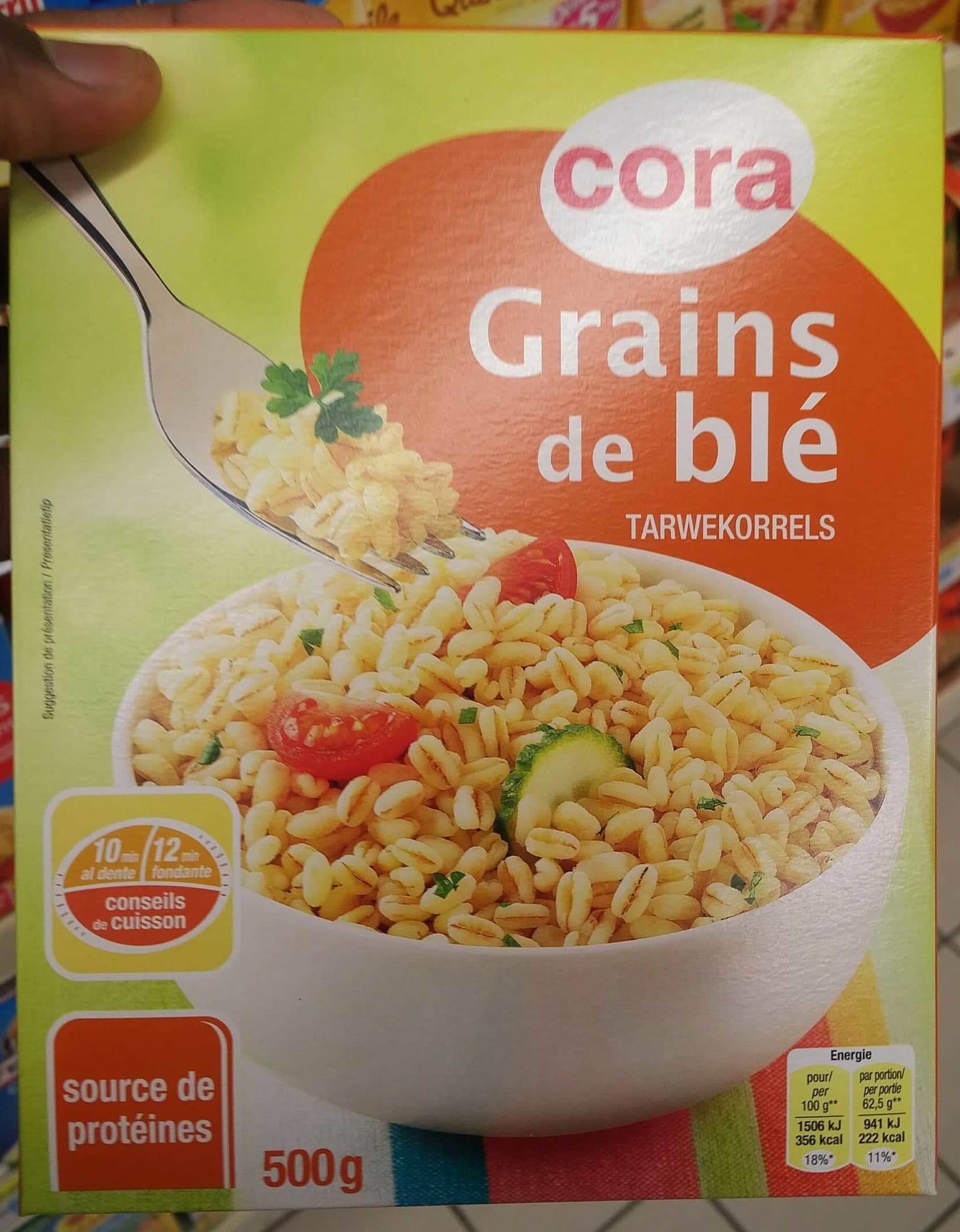 Cora Grains de blé packshot
