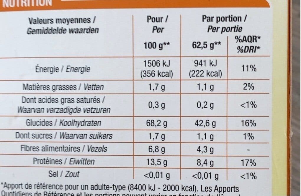 Cora Grains De Blé, 1kilo, Marque Cora packshot
