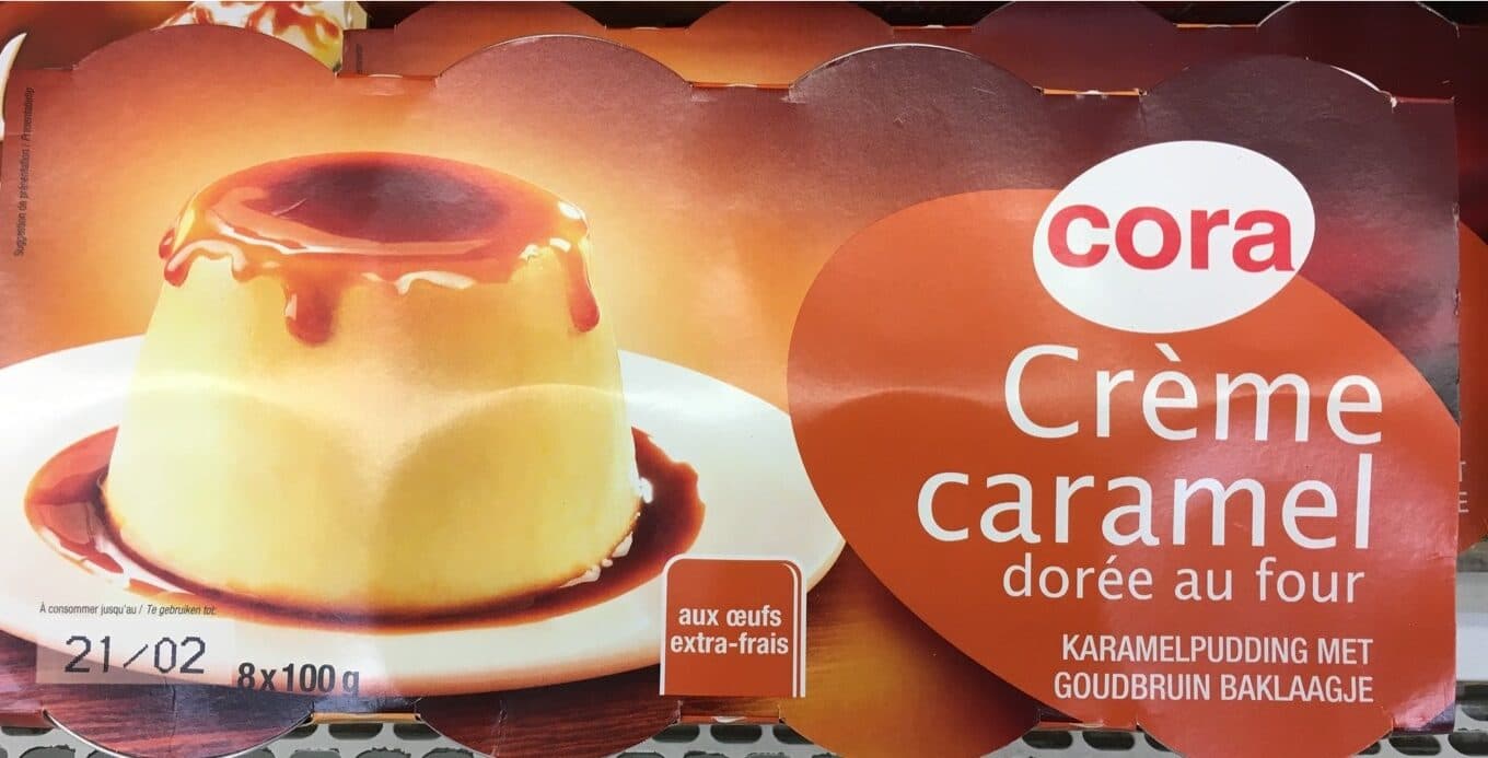 Cora Crèmes Caramel packshot