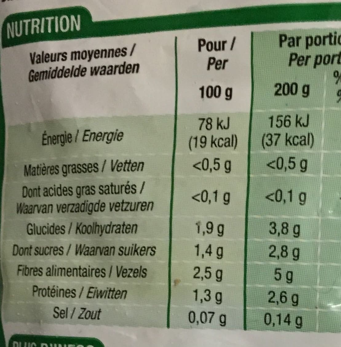 Cora Poireaux en rondelle packshot