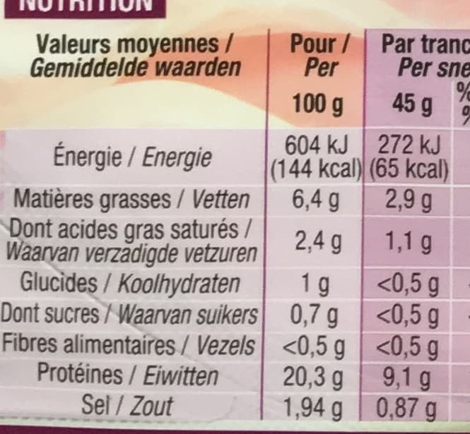 Cora Jambon supérieur avec couenne packshot