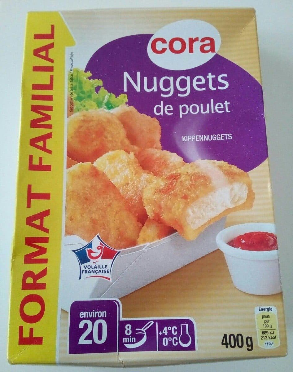 Cora Nuggets de Poulet packshot