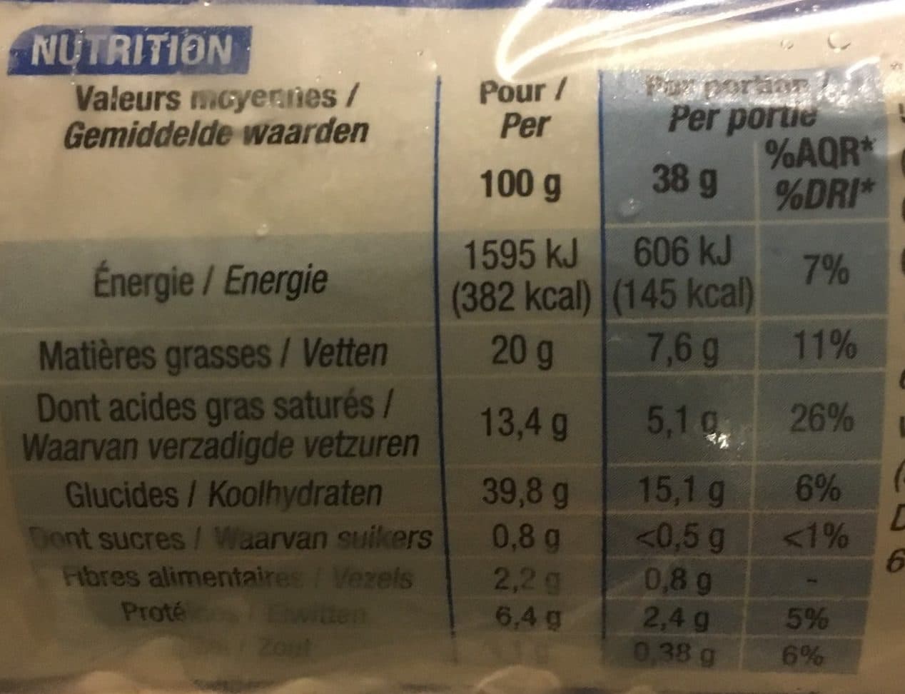 Cora Pâte feuilletée au beurre packshot