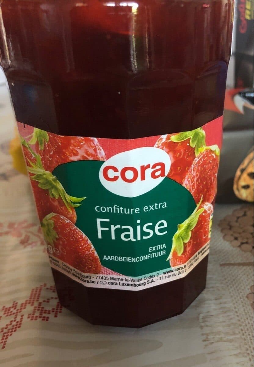Cora Confiture extra fraise packshot