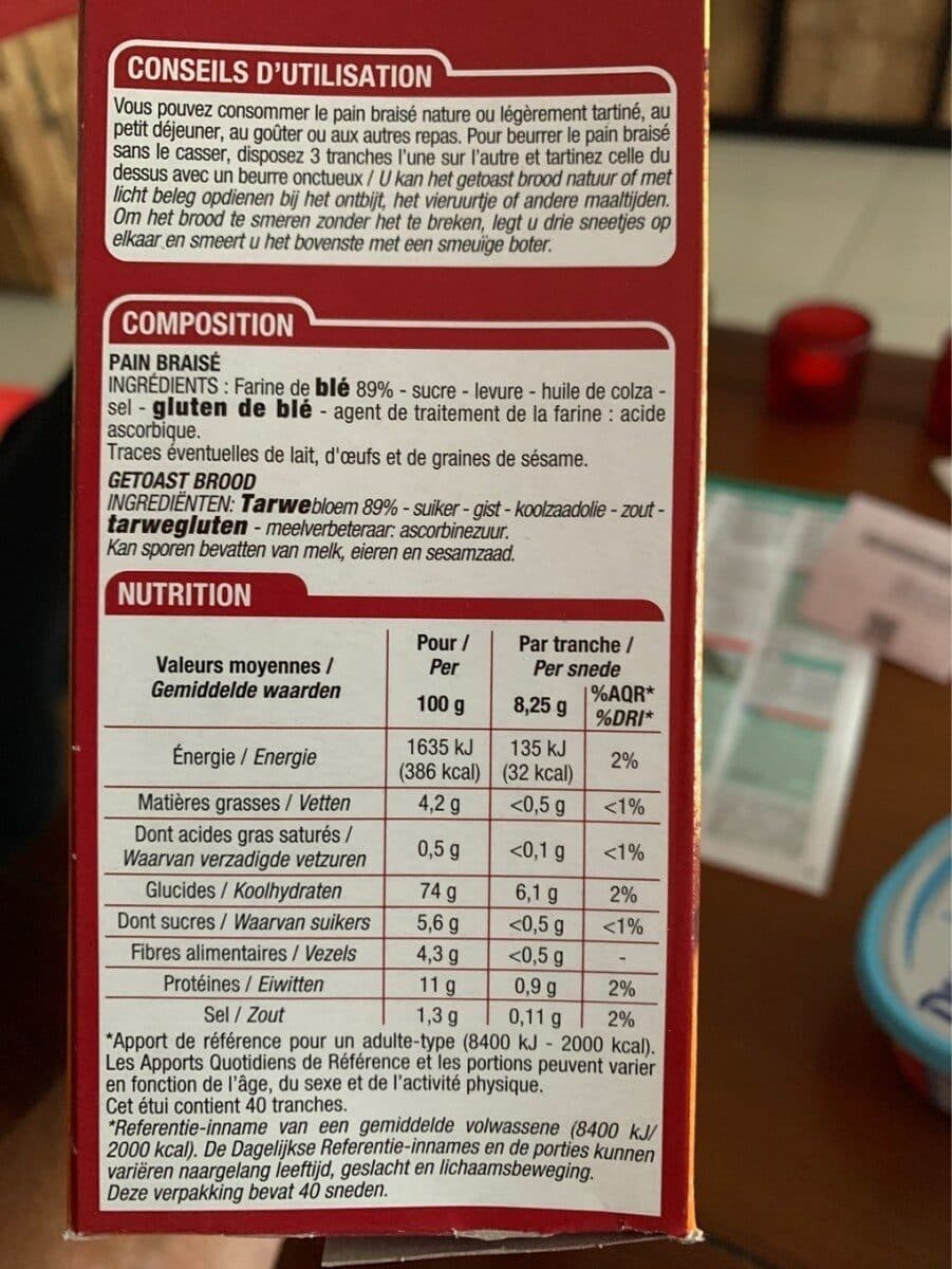 Cora Biscottes Nature packshot