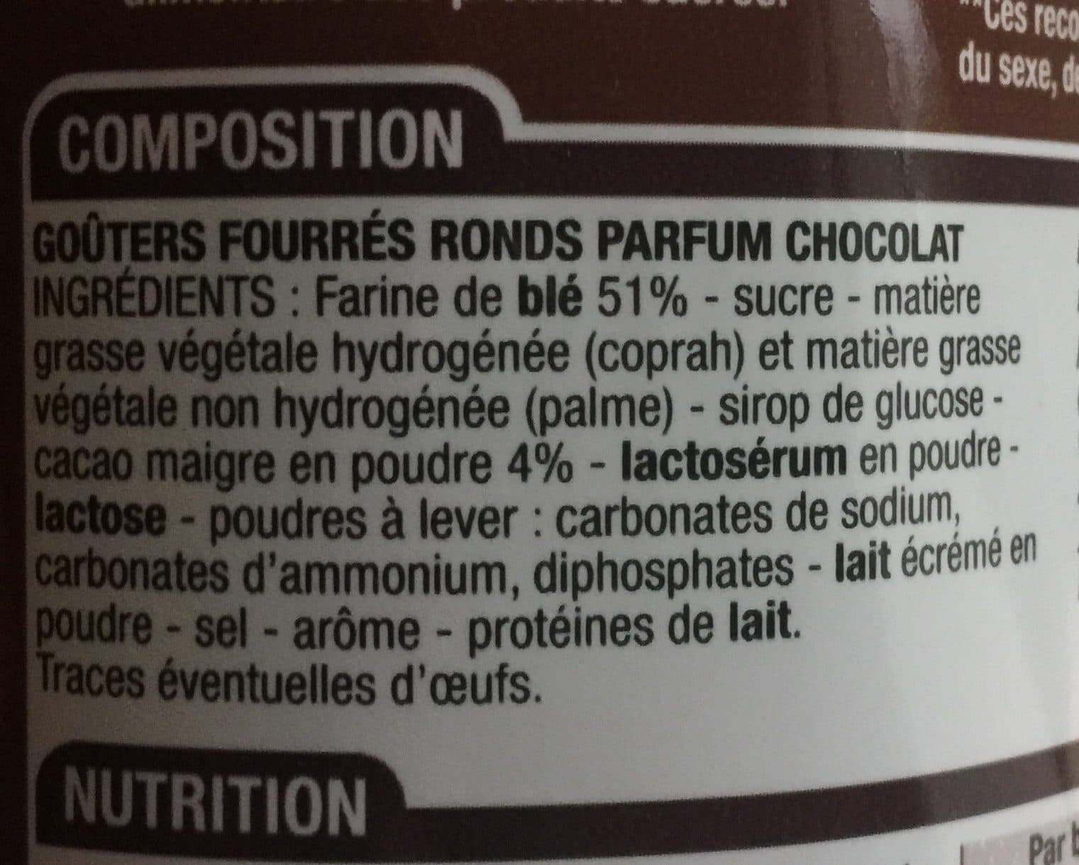 Cora Goûters fourrés packshot