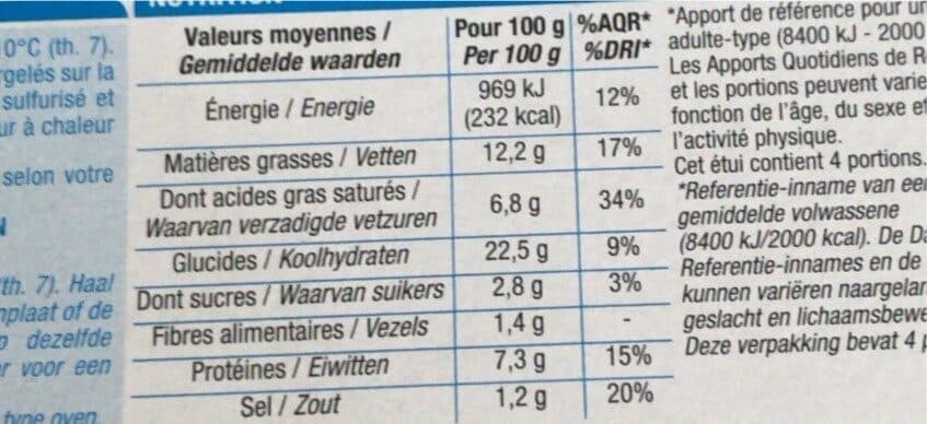 Cora Paniers noix de Saint Jacques packshot
