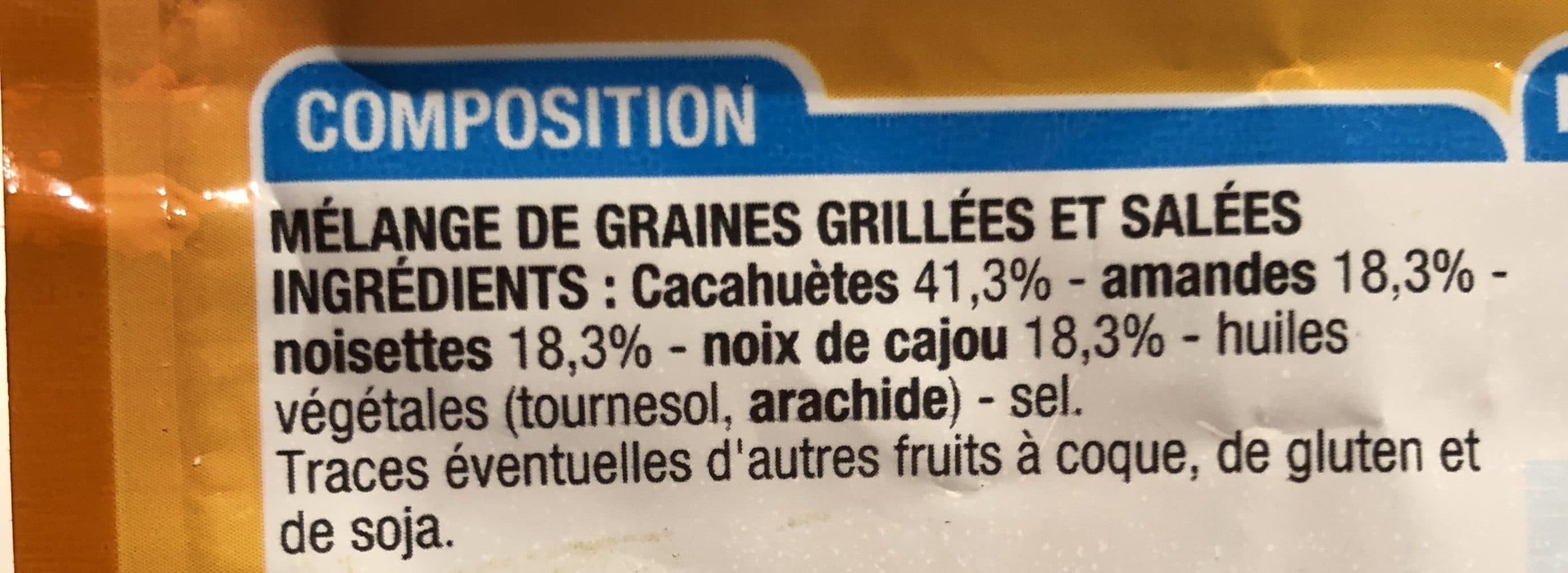 Cora Cocktail de Graines Salées packshot