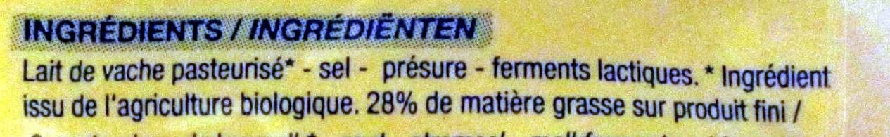 Cora Fromage râpé bio (28% MG) - 100 g - Nature Bio packshot