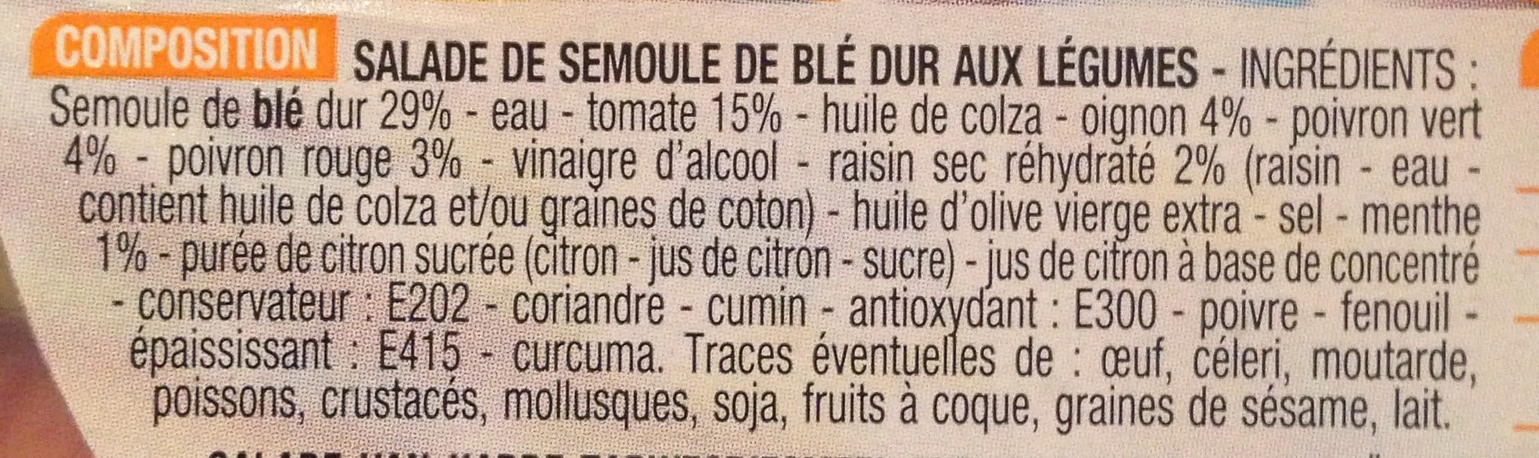 Cora Taboulé Oriental à la Menthe packshot