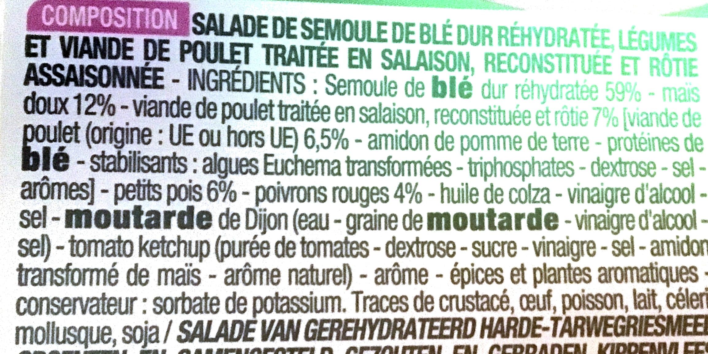 Cora Taboule Poulet packshot