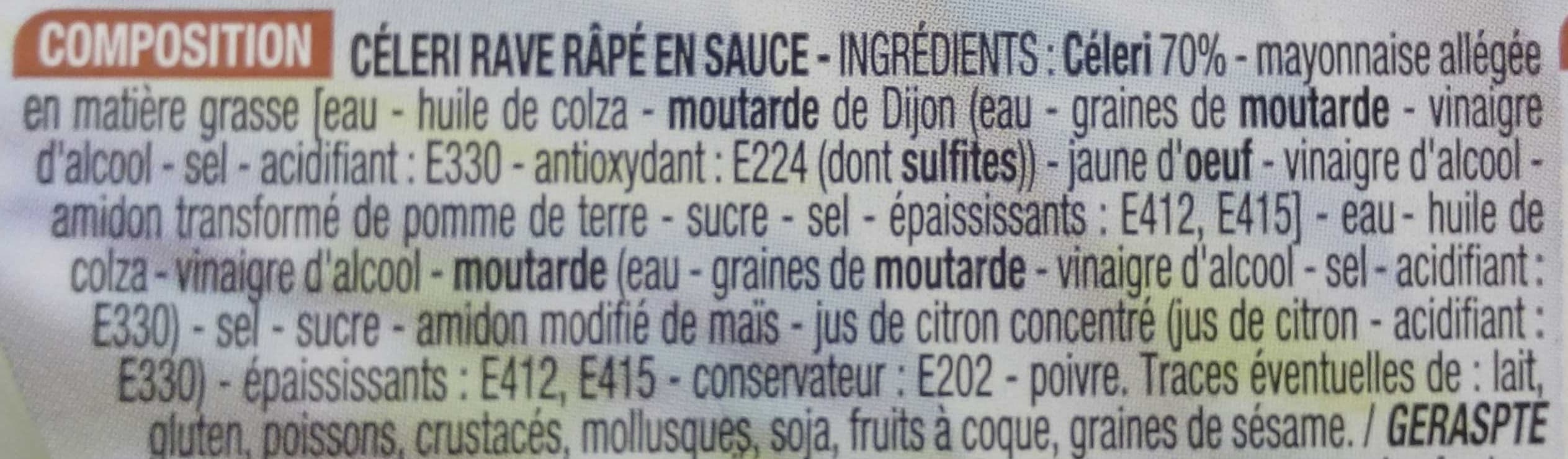 Cora Céleri rémoulade packshot