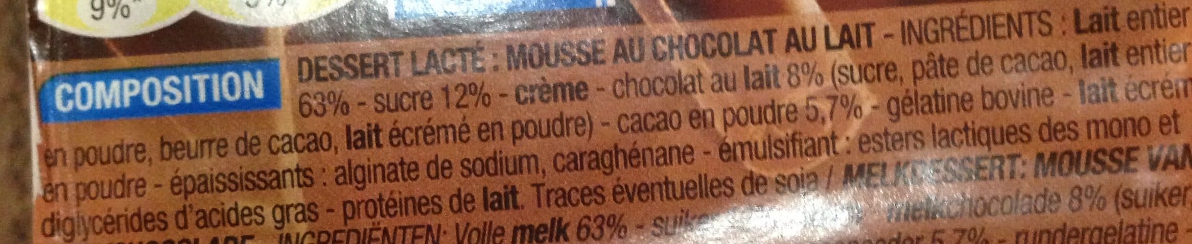 Cora Mousse au chocolat packshot