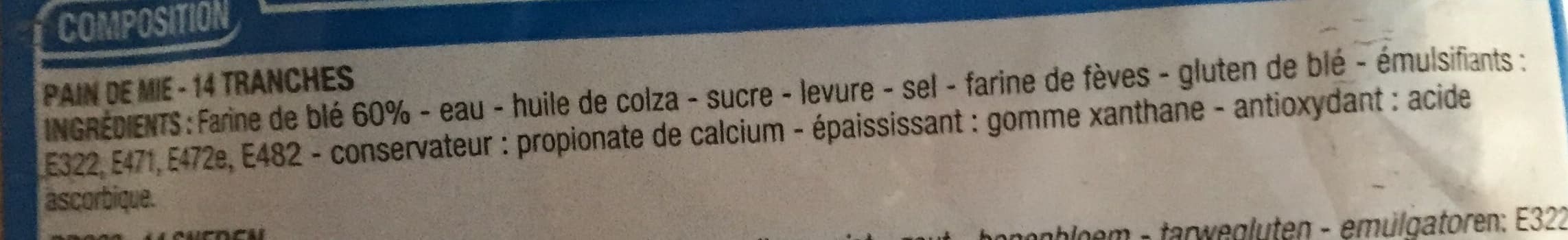 Cora Spécial sandwich nature (14 tranches) packshot