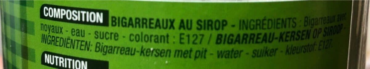 Cora Cerise Bigarreaux Au Sirop packshot