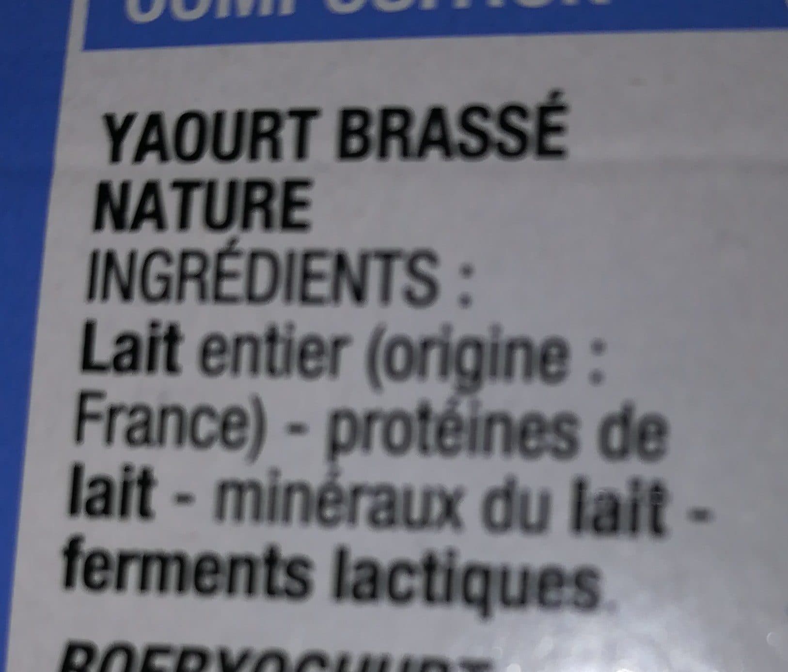Cora Yaourt Brassé Nature, Pack De 16 Fois 125 Grammes, Marque Cora packshot
