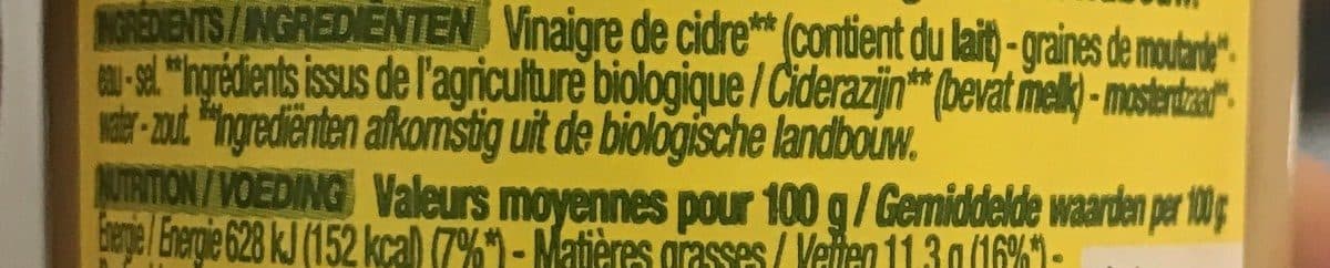 Cora&Match Moutarde de Dijon packshot
