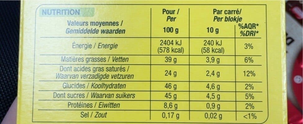 Nature Bio Chocolat Lait packshot