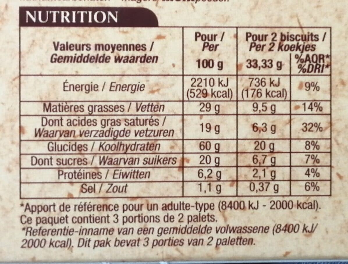 Patrimoine Gourmand Palets Bretons packshot