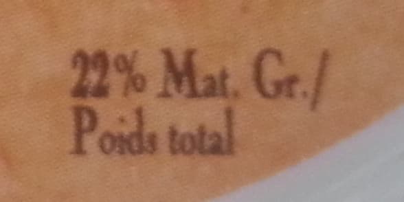 Patrimoine Gourmand Sainte Maure de Touraine (22% MG) packshot