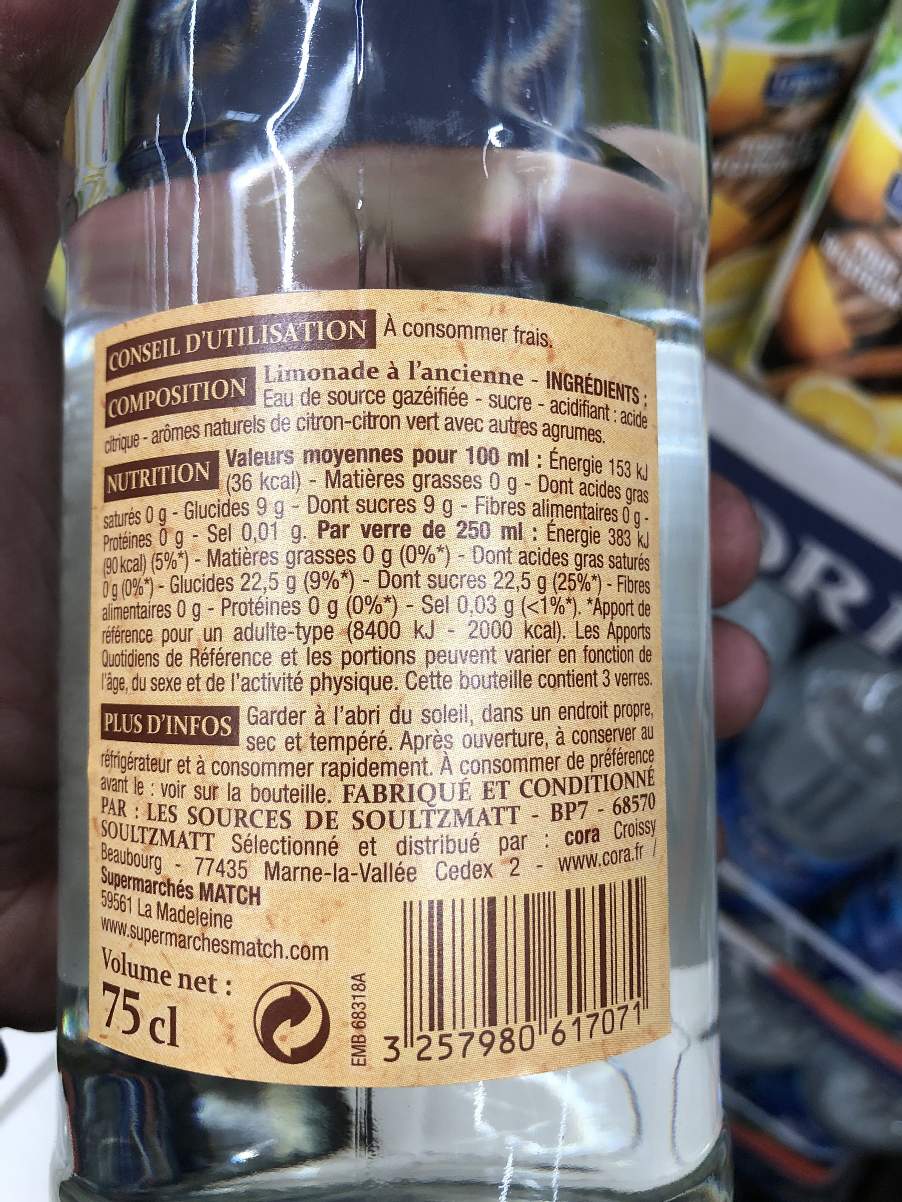 Patrimoine gourmand Limonade packshot