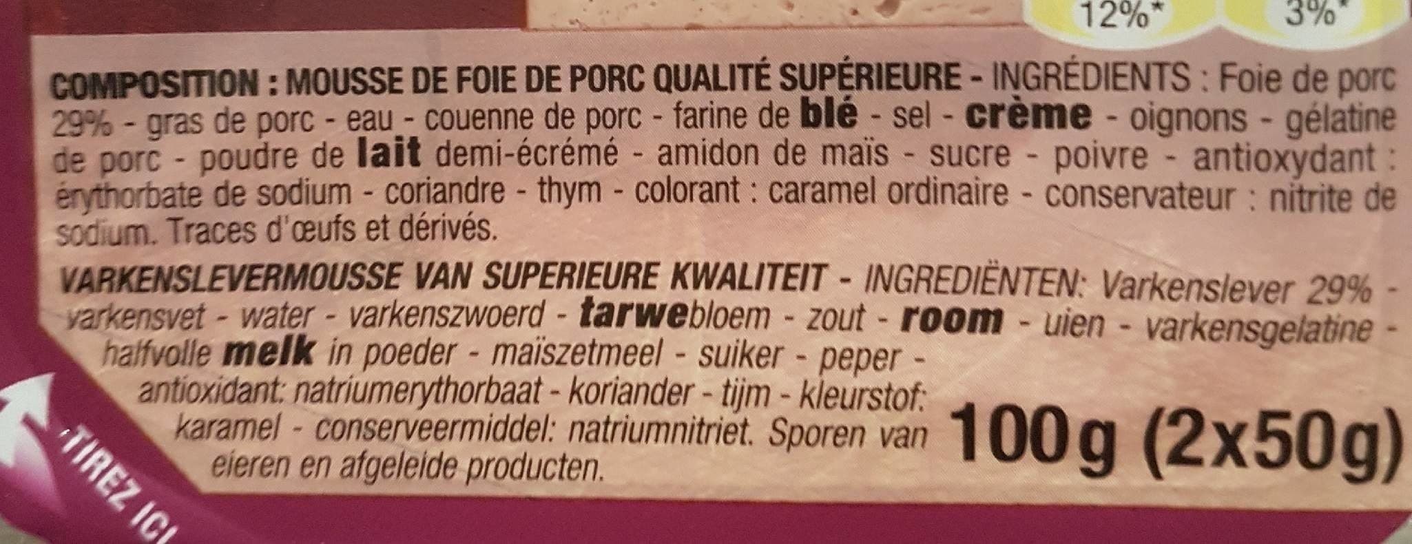 Cora Mousse De Foie packshot