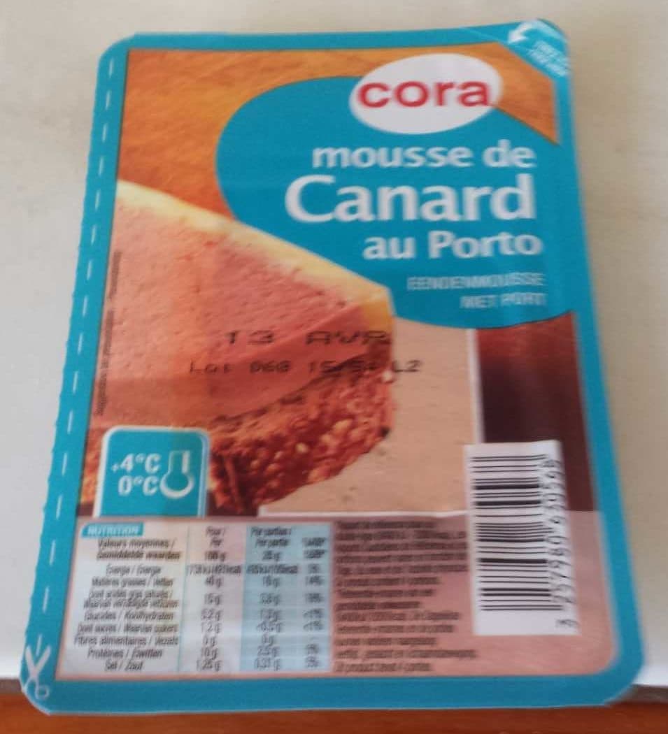 Cora Mousse De Canard Au Porto 2x50g packshot