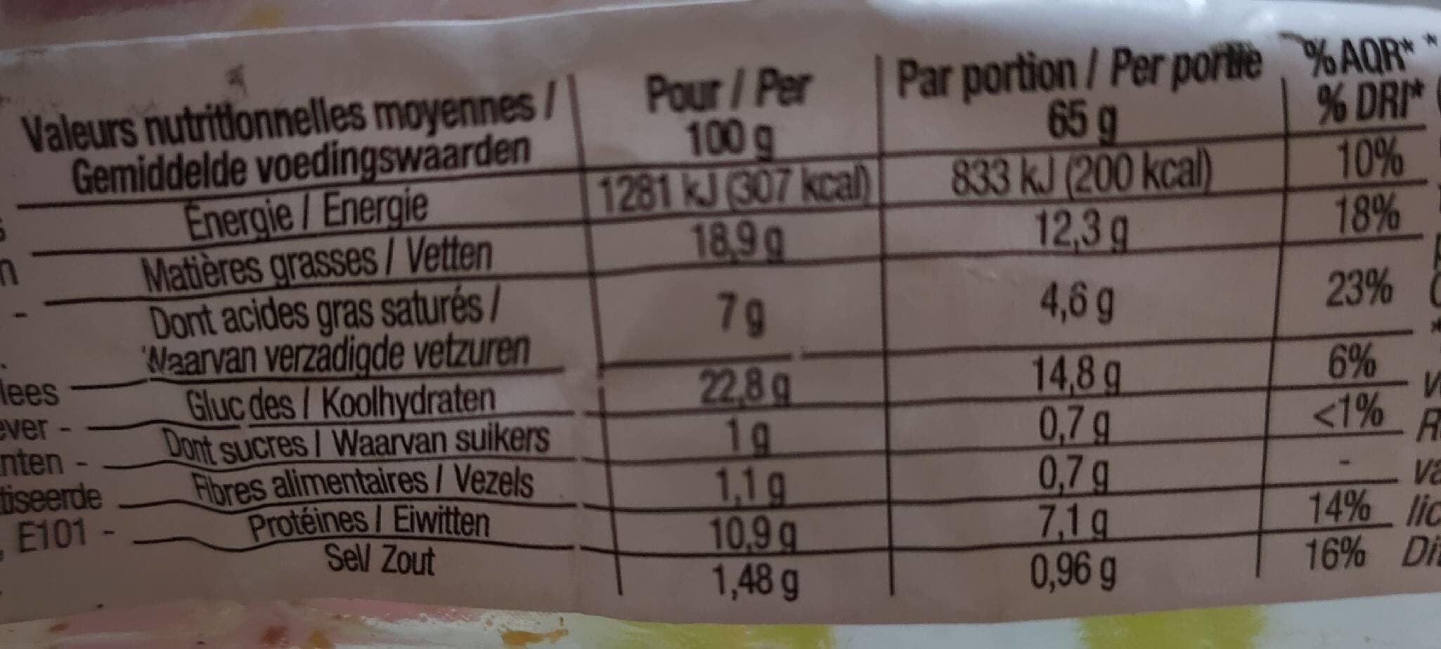 Cora Pâté en croûte cocktail Nature packshot