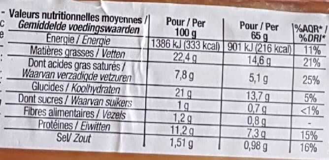 Cora Pâté Croûte Cocktail Pistache 450g packshot