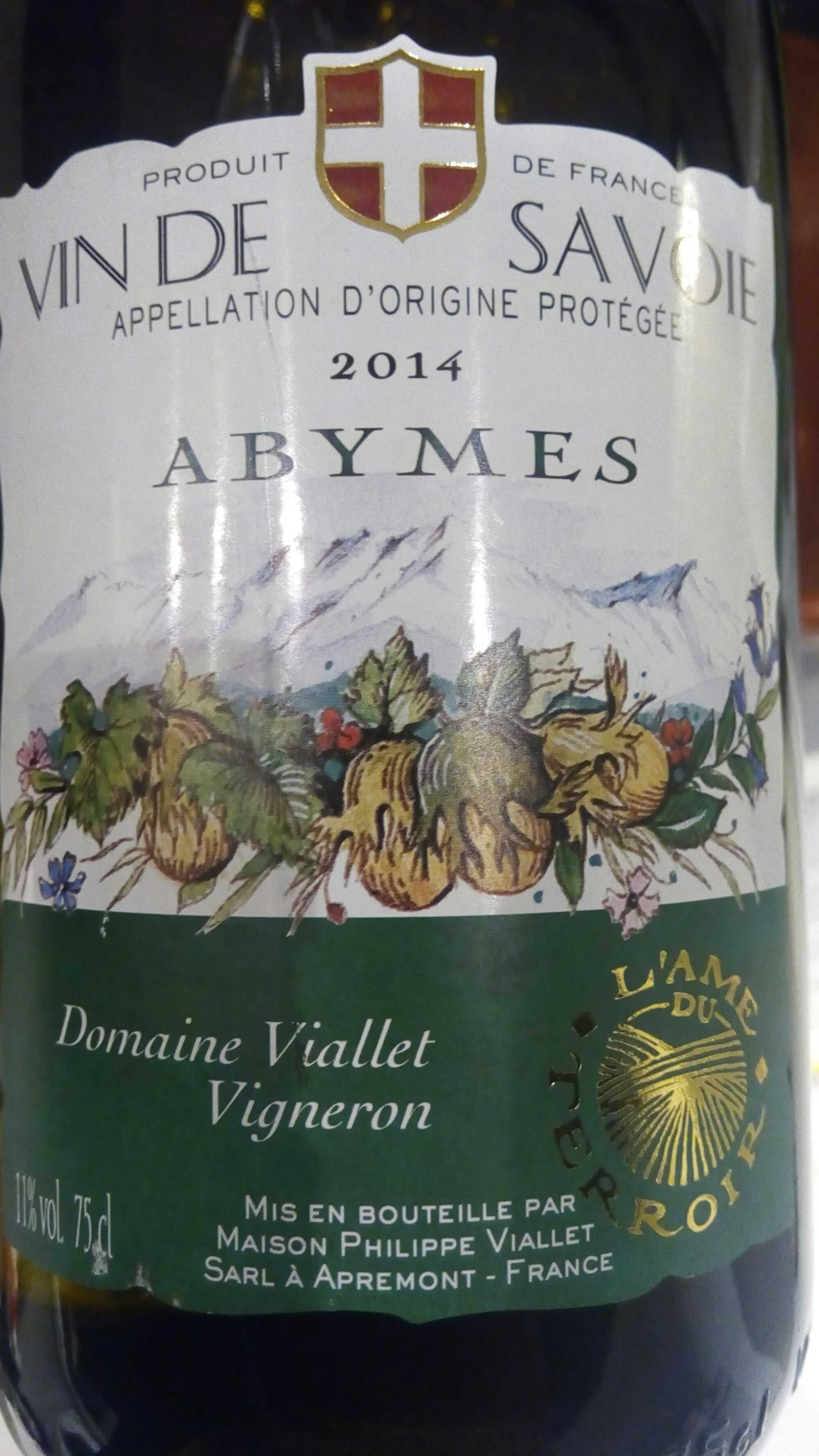 Open Food Facts vin de savoie abymes packshot