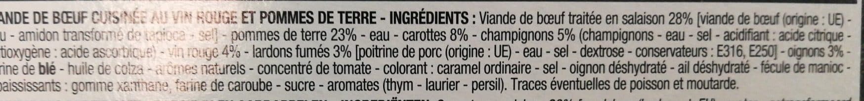 Cora Boeuf Bourguignon Pommes De Terre, 300 Grammes, Marque Cora packshot